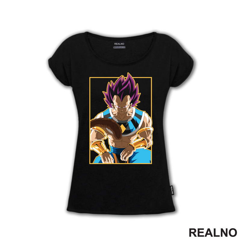 Vegeta Sitting - Gold - Goku - Dragon Ball - Majica