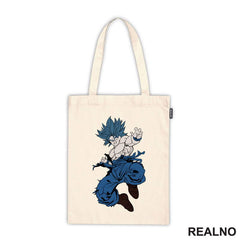 Flying Attack - Blue - Goku - Dragon Ball - Majica