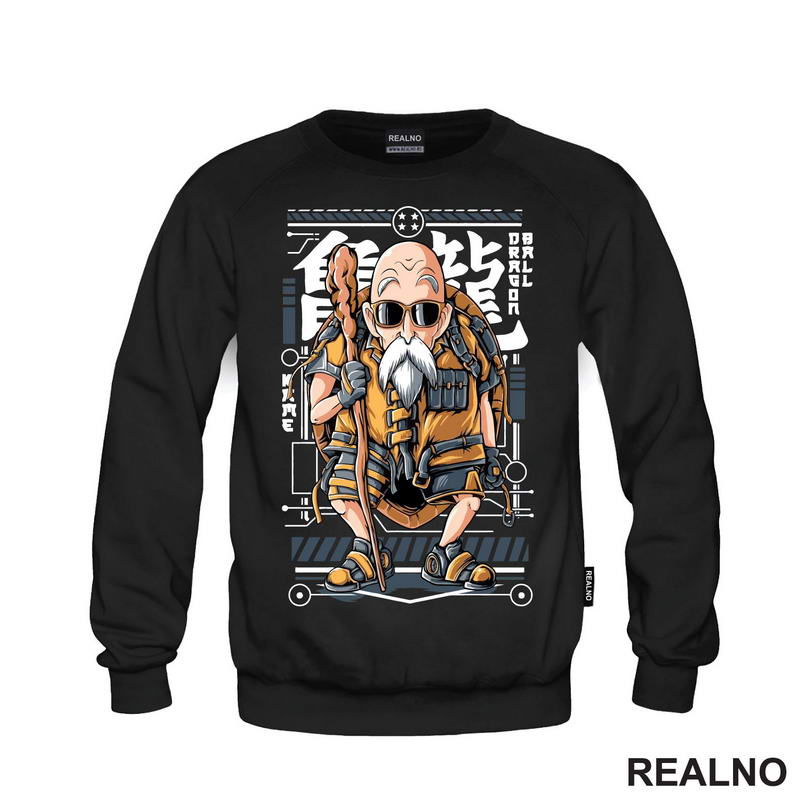 Master Roshi - Blue - Goku - Dragon Ball - Majica