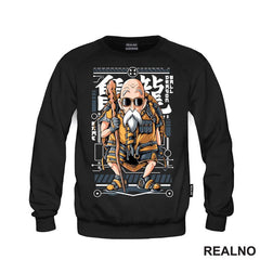 Master Roshi - Blue - Goku - Dragon Ball - Majica