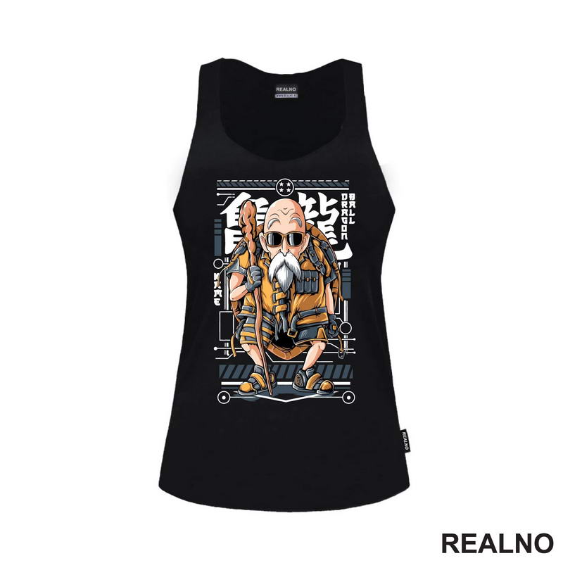 Master Roshi - Blue - Goku - Dragon Ball - Majica