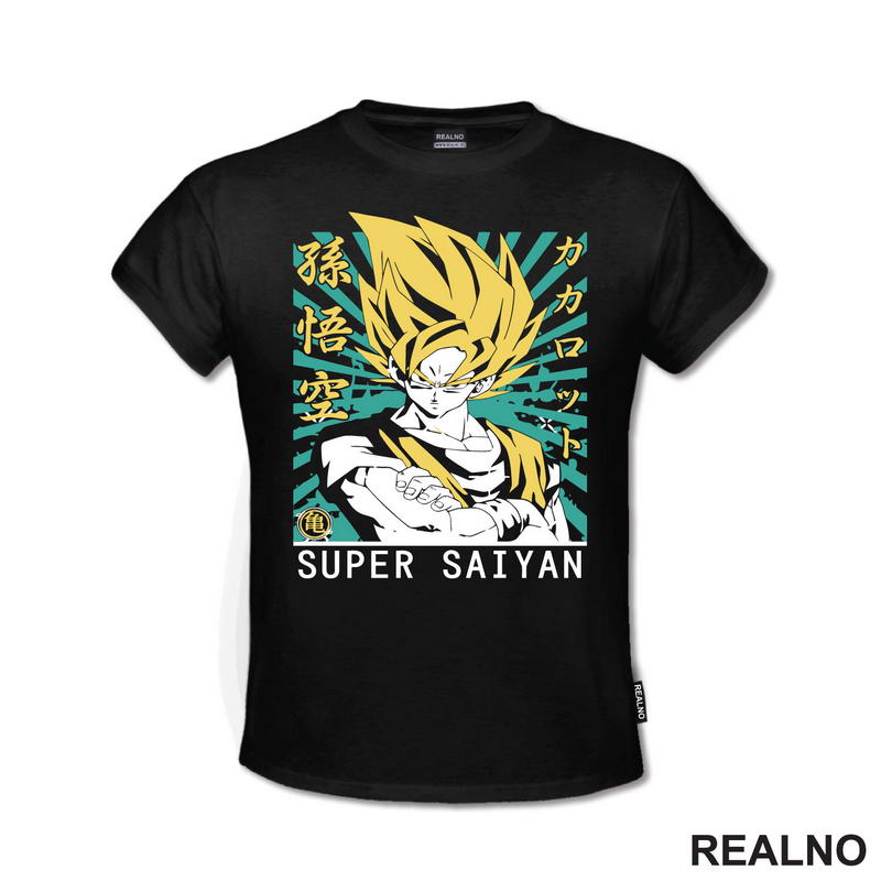 Super Saiyan - Arms Crossed - Goku - Dragon Ball - Majica