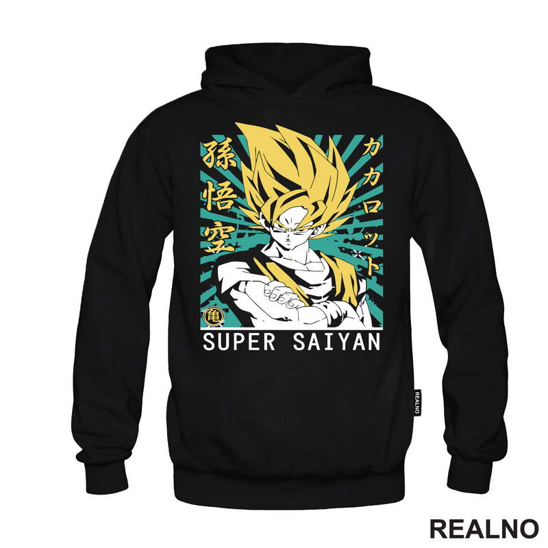 Super Saiyan - Arms Crossed - Goku - Dragon Ball - Majica
