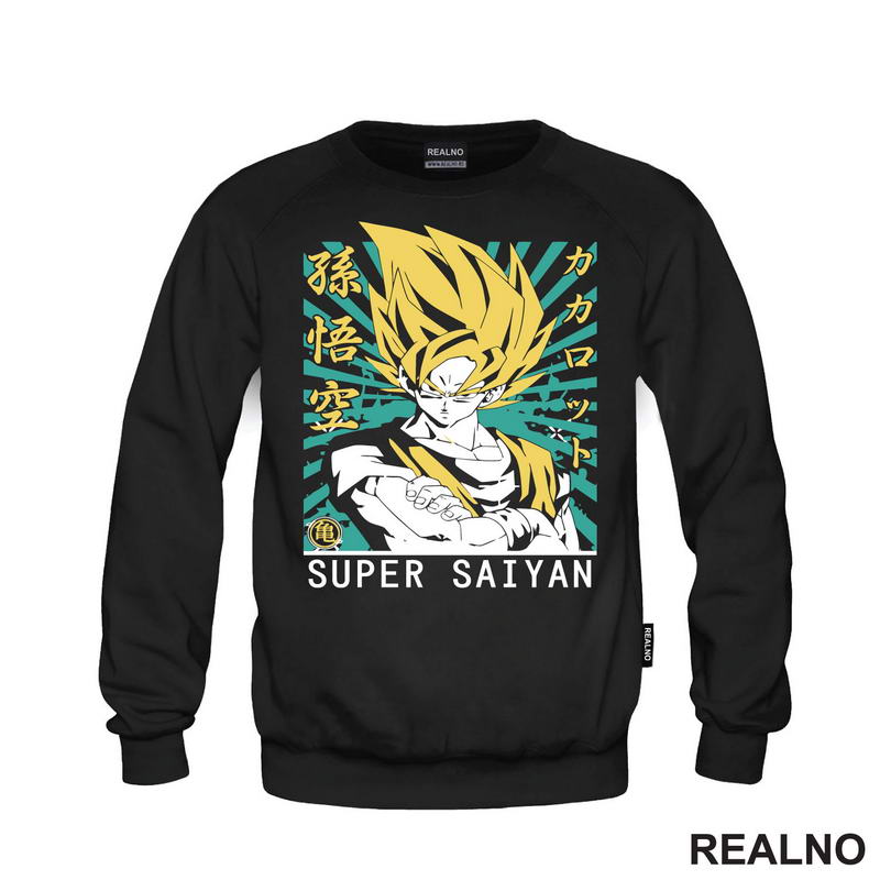 Super Saiyan - Arms Crossed - Goku - Dragon Ball - Majica
