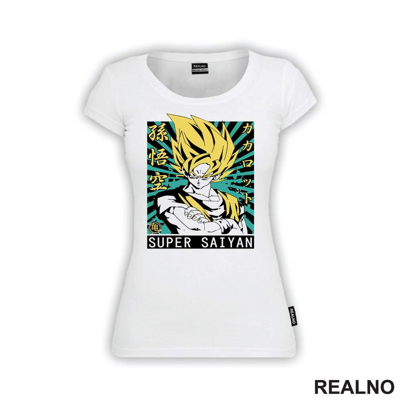 Super Saiyan - Arms Crossed - Goku - Dragon Ball - Majica