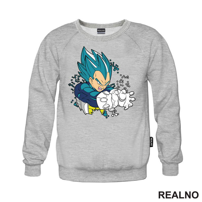 Super Saiyan - Blue - Circles - Goku - Dragon Ball - Majica