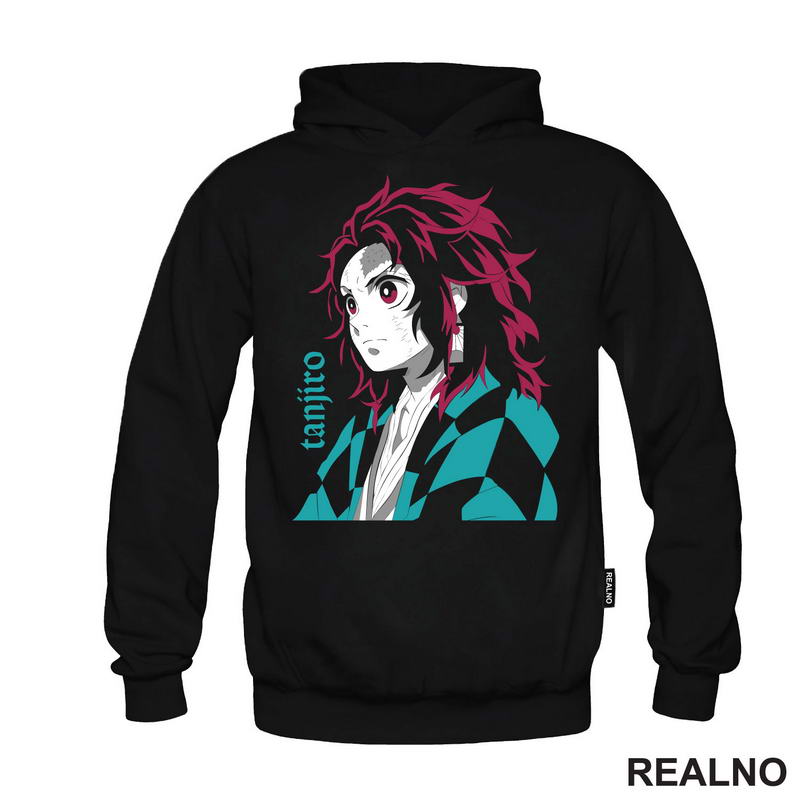 Tanjiro - Side Portrait - Demon Slayer - Majica