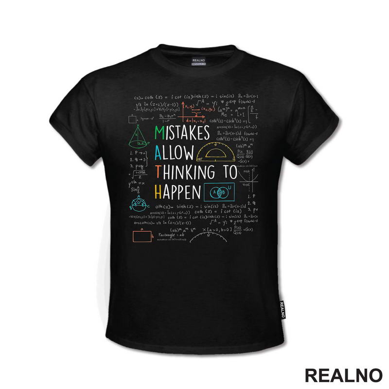 Mistakes Allow Thinking To Happen - Motivation - Quotes - Majica