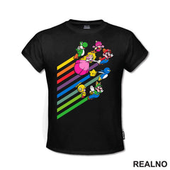 Lete Preko Duge - Super Mario - Majica