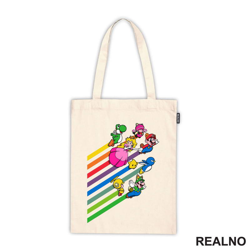 Lete Preko Duge - Super Mario - Majica
