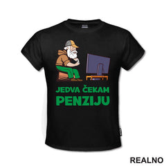 OUTLET Crna muška majica veličine 2XL - GAME - 11419