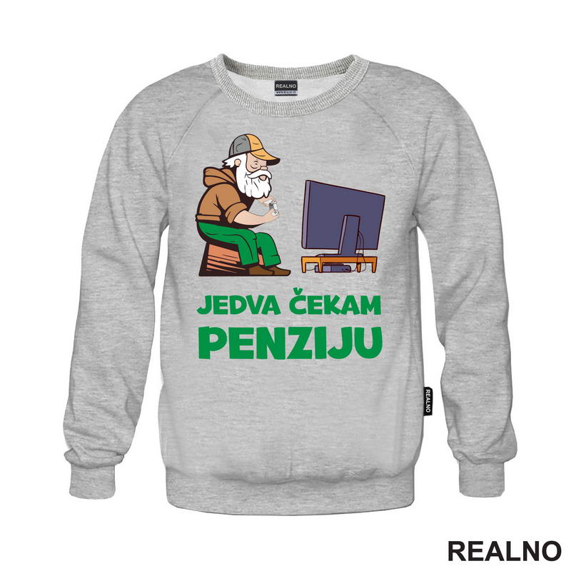 Jedva Čekam Penziju - Gejmer - Majica