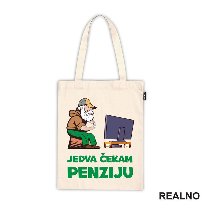 Jedva Čekam Penziju - Gejmer - Majica
