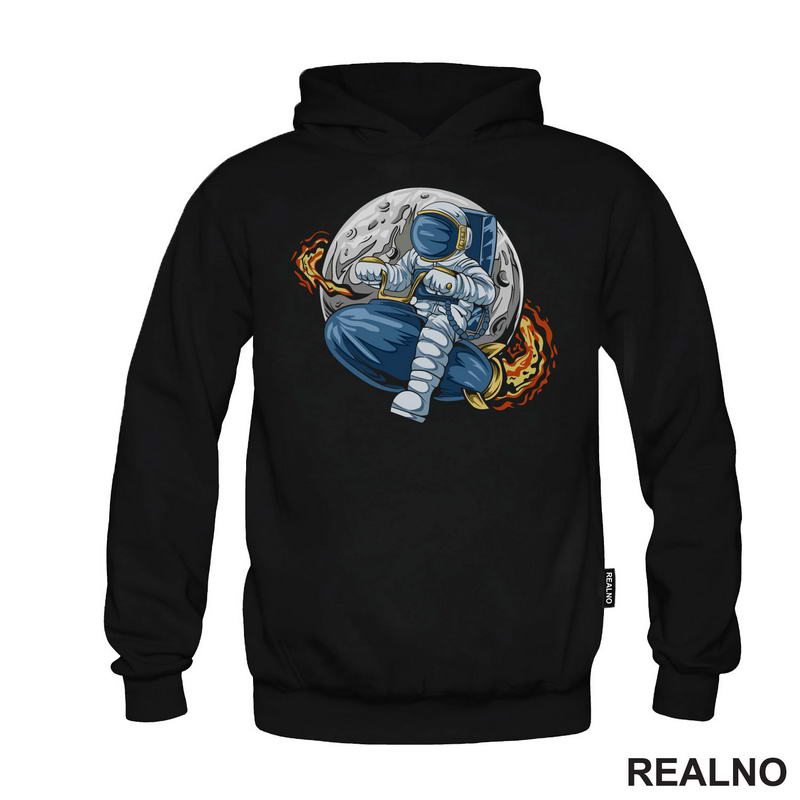 Astronaut Na Raketi - Space - Svemir - Majica