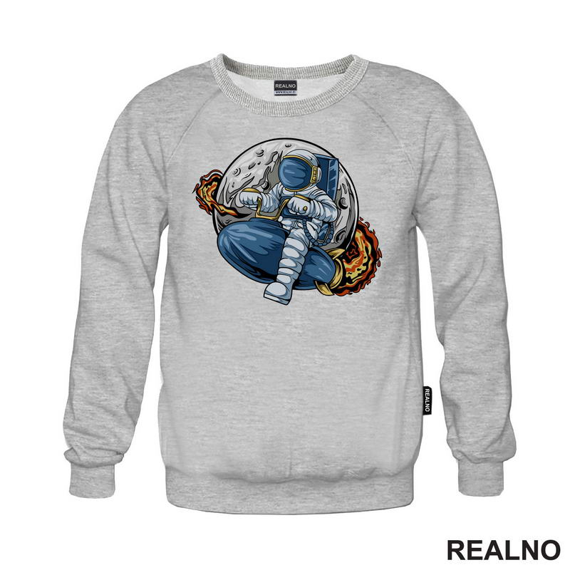 Astronaut Na Raketi - Space - Svemir - Majica