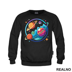 Šarene Planete - Space - Svemir - Majica