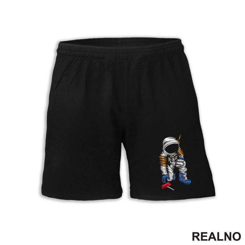 Astronaut Sa Prijemnikom - Space - Svemir - Majica