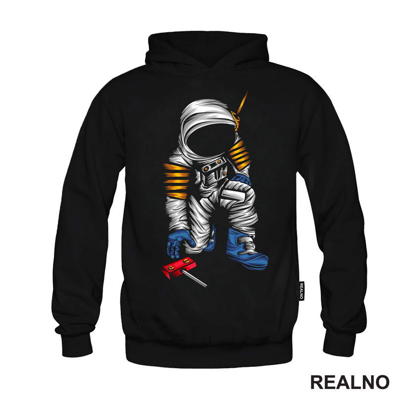 Astronaut Sa Prijemnikom - Space - Svemir - Majica