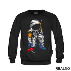 Astronaut Sa Prijemnikom - Space - Svemir - Majica