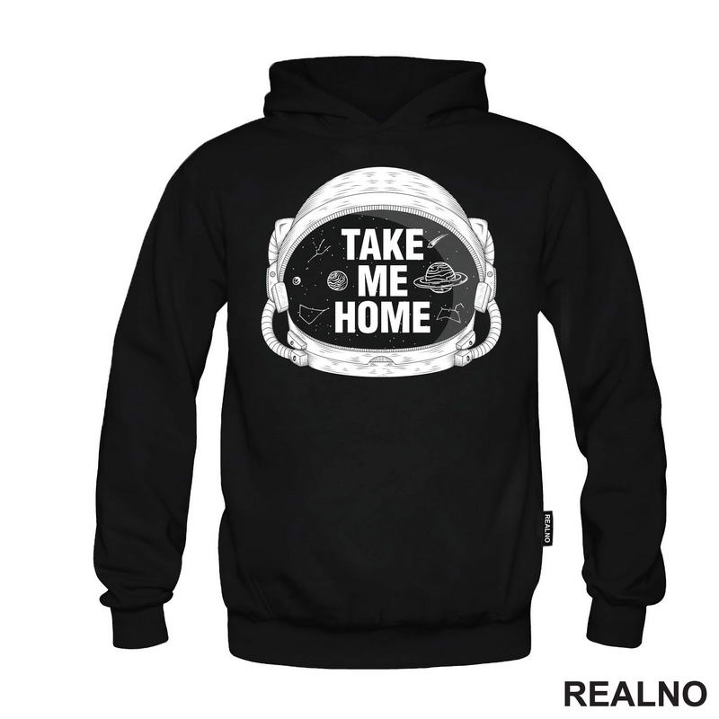 Kaciga - Take Me Home - Space - Svemir - Majica