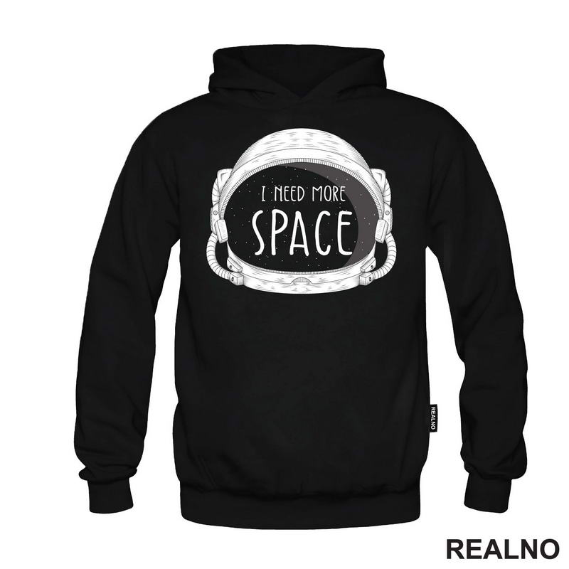 Kaciga - I Need More - Space - Svemir - Majica