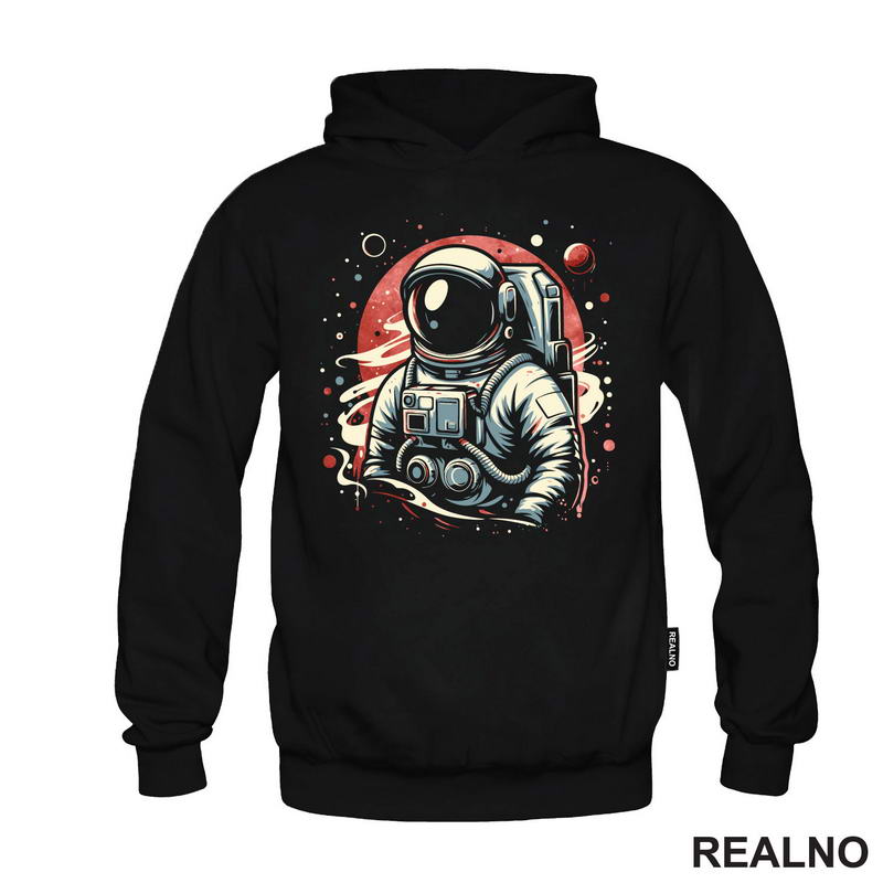 Astronaut I Crveni Mesec - Space - Svemir - Majica