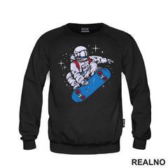 Astronaut - Plavi Skejt - Space - Svemir - Majica