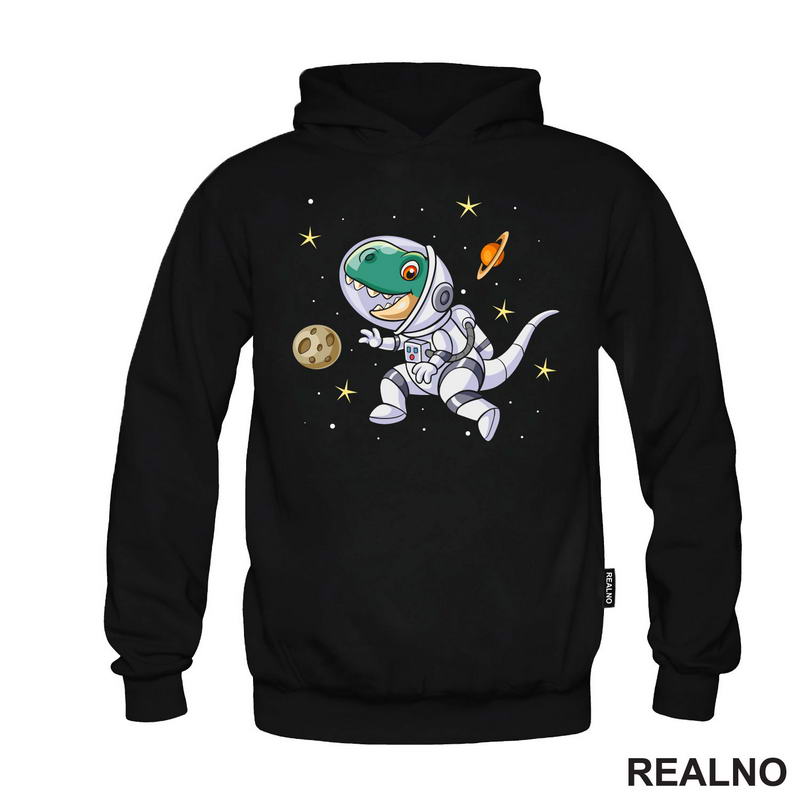 Astronaut - Dinosaurus - Space - Svemir - Majica