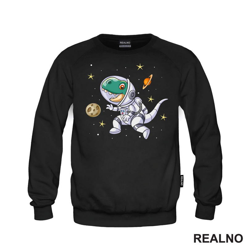 Astronaut - Dinosaurus - Space - Svemir - Majica