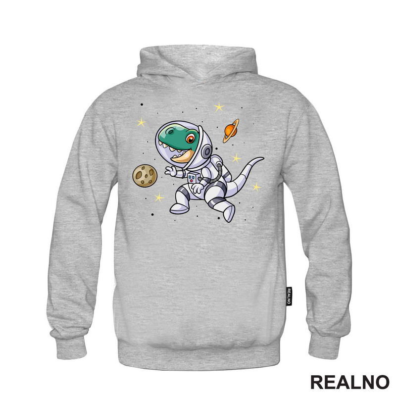 Astronaut - Dinosaurus - Space - Svemir - Majica