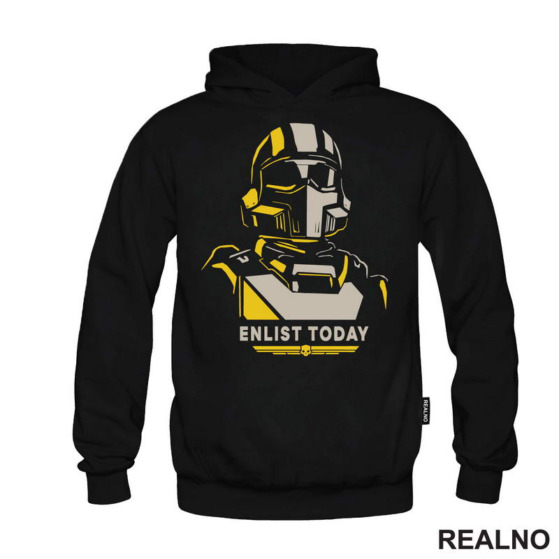 Enlist Today - Helldivers - Games - Majica