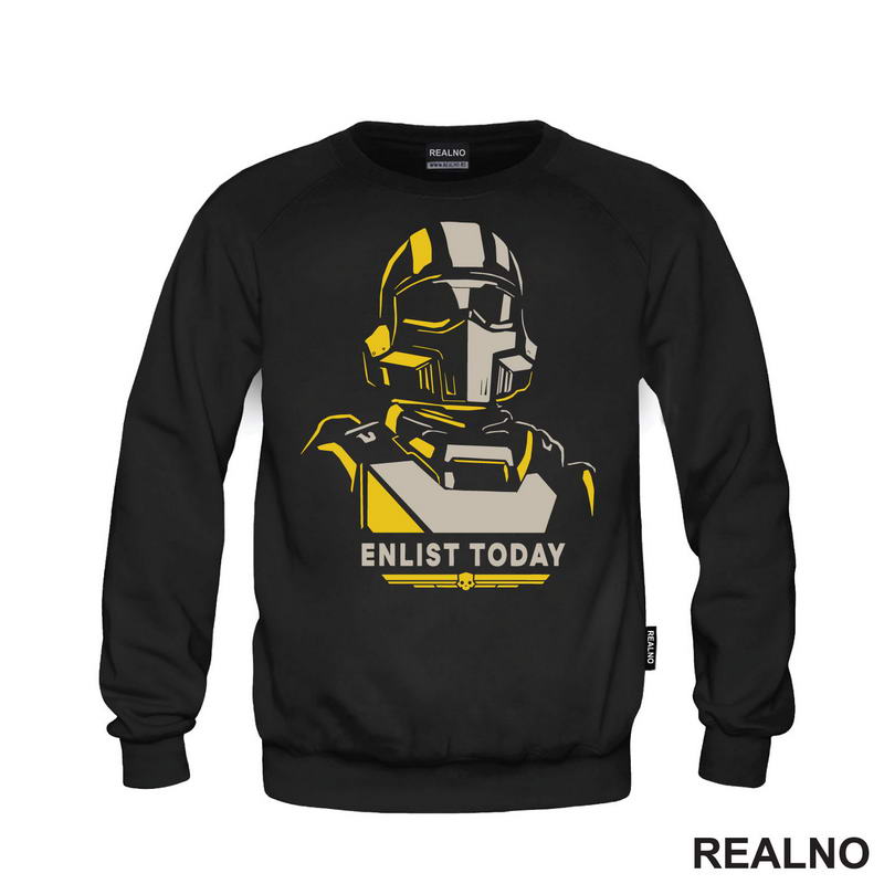 Enlist Today - Helldivers - Games - Majica