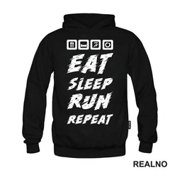 Eat, Sleep, Run, Repeat - Trčanje - Running - Majica