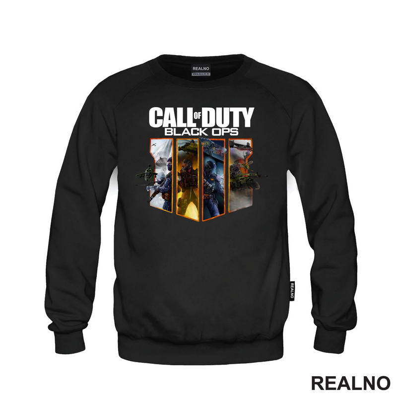 Black Ops - Drawing - Call Of Duty - COD - Majica