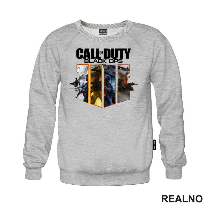 Black Ops - Drawing - Call Of Duty - COD - Majica