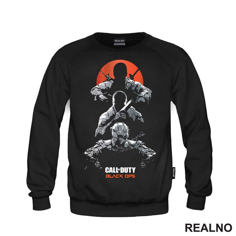 Black Ops - Grey - Call Of Duty - COD - Majica