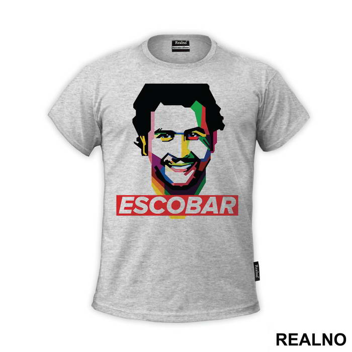 Pablo Escobar Polygonal Art - Narcos