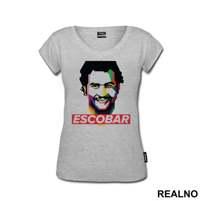 Pablo Escobar Polygonal Art - Narcos