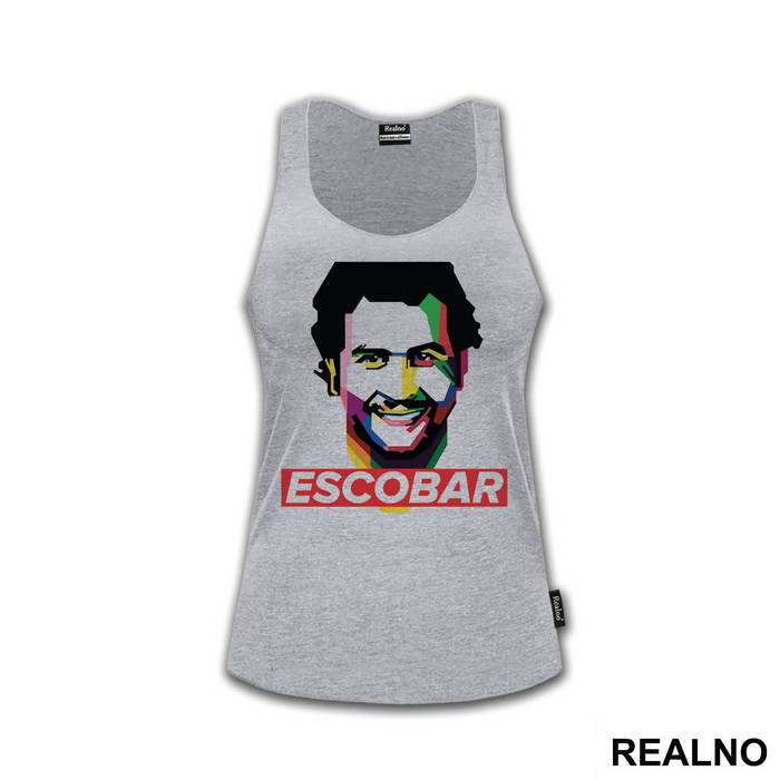 Pablo Escobar Polygonal Art - Narcos