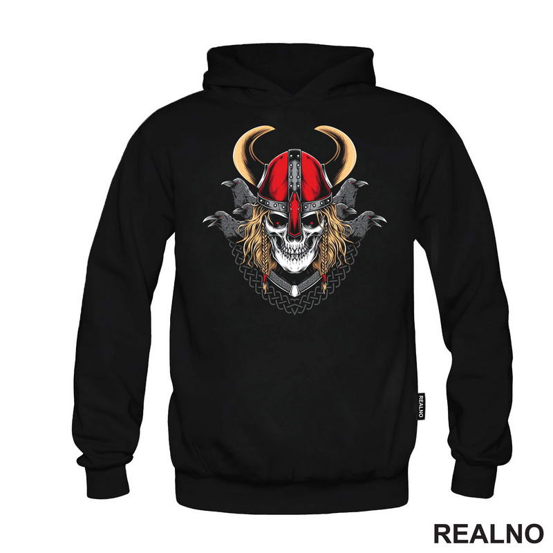 Skull And Ravens - Vikings - Majica