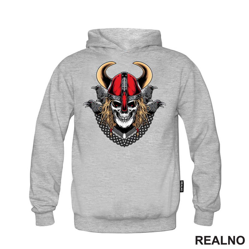 Skull And Ravens - Vikings - Majica