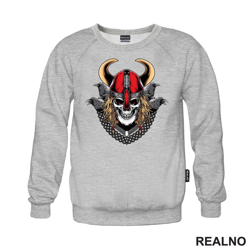 Skull And Ravens - Vikings - Majica