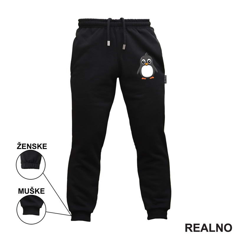 Slatki Pingvin Stoji - Životinje - Majica