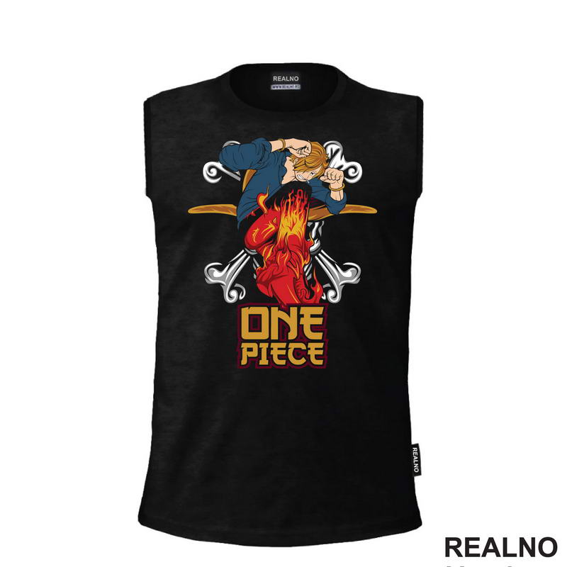 Diable Jambe - Sanji - One Piece - Majica