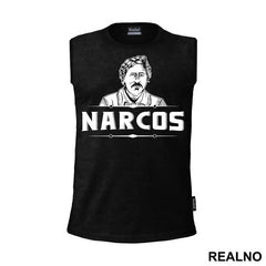 Pablo Escobar Portrait Narcos