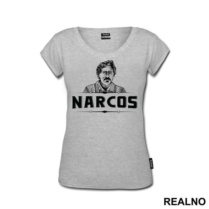 Pablo Escobar Portrait Narcos