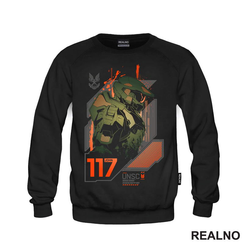Master Chief - 117 John - Halo - Games - Serija - Majica