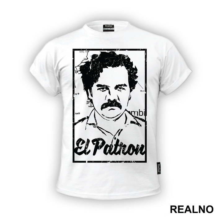 El Patron Pablo Escobar Face - Narcos