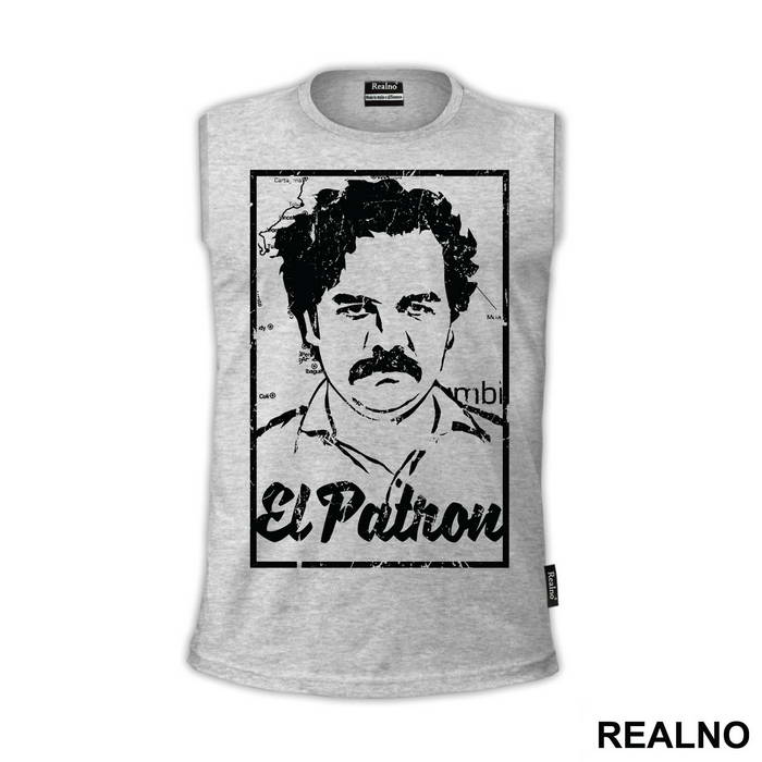 El Patron Pablo Escobar Face - Narcos