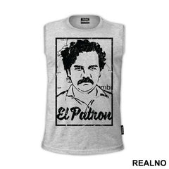 El Patron Pablo Escobar Face - Narcos
